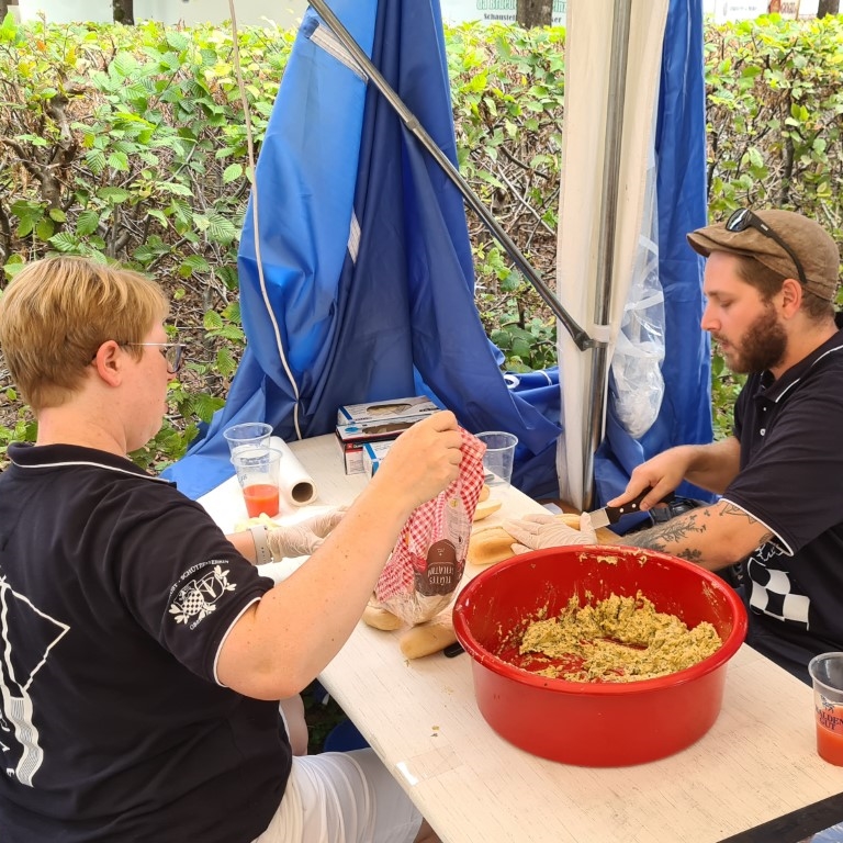 Knoblibrotproduktion